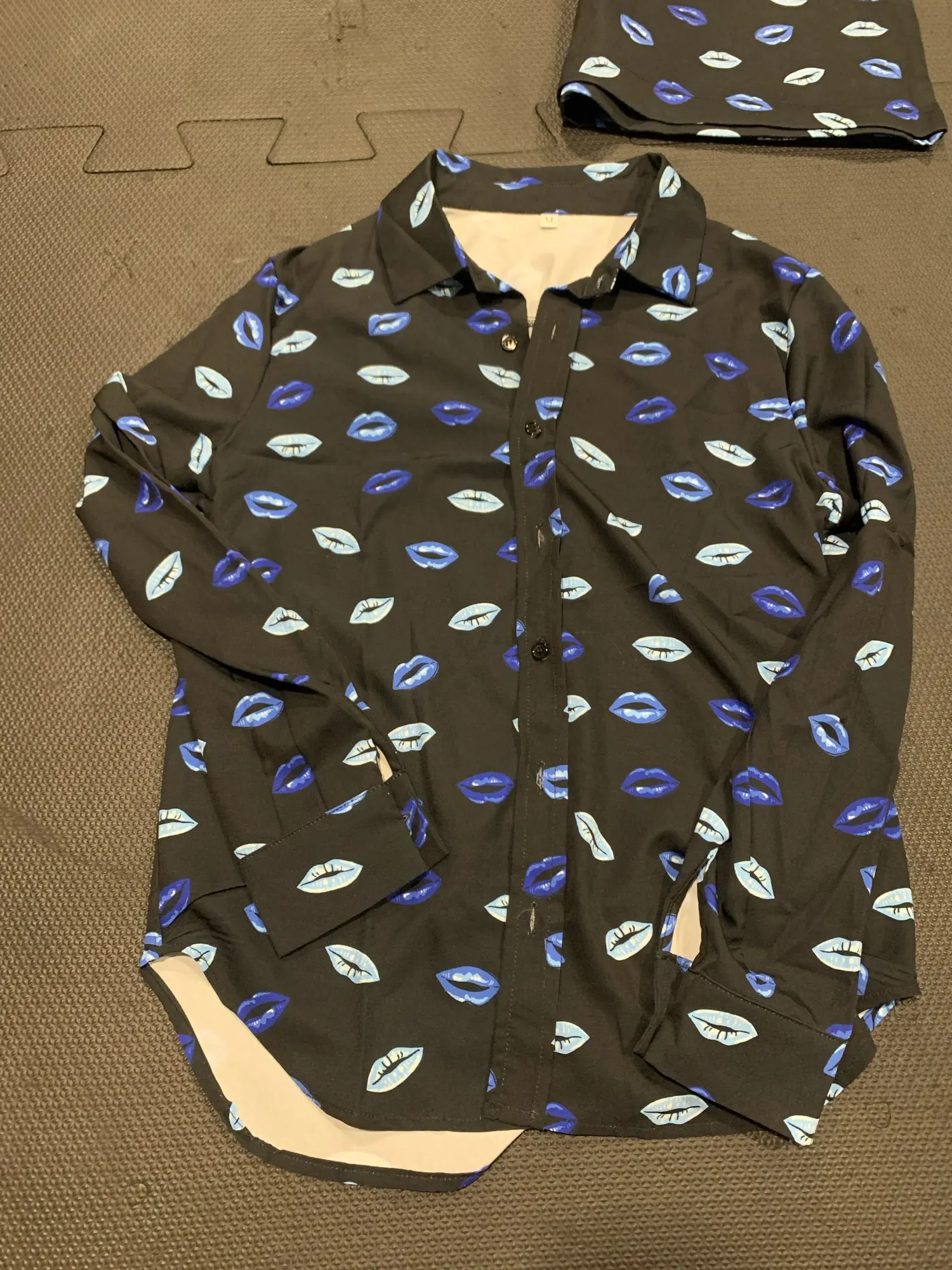 Elegance A-Line Print Mini Skirt Set photo review